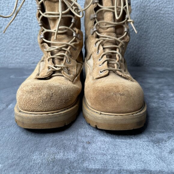Bates US Army Desert Combat Boots Gore-Tex Vibram Sole Tan Mens Size 7W Gorpcore - Picture 4 of 13